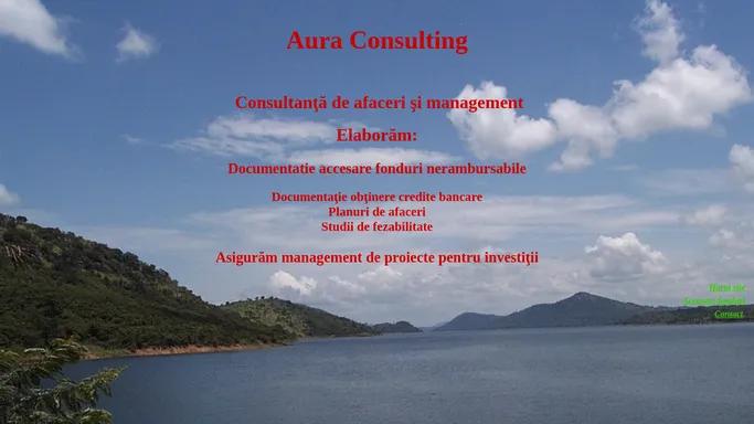 AURA CONSULTING - Piatra Neamt - Consultanta afaceri, management proiecte, audit financiar si statutar, expertize financiar contabile