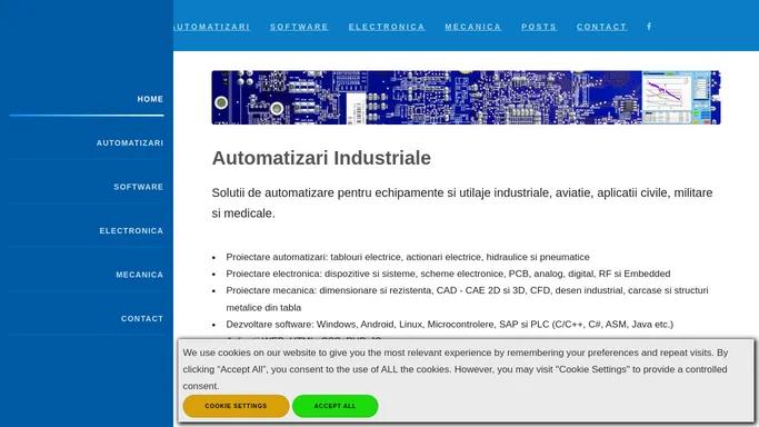 Automatizari Industriale - Blue Spark Systems