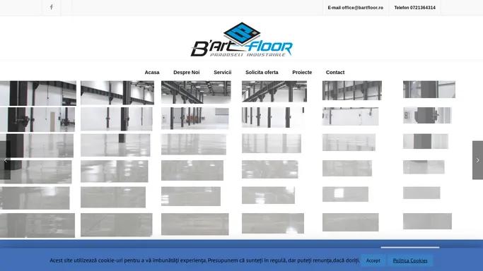 Pardoseli Industriale - Pardoseli Industriale din beton - Bart Floor Design