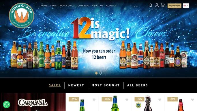 World of Beer Distribution Romania – Magazinul Online de Bere nr.1 in Romania