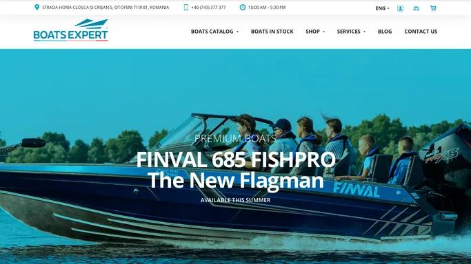 Boats Expert official dealers of boats and marine equipment - Boatsexpert