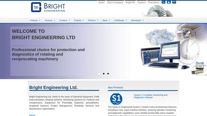 Bright Engineering Ltd - Engineering, Vibrocontrol, Ex equipment, Heat tracing, Bulgaria and Romania