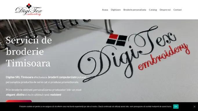 Broderie Digitex – Brodare computerizata Timisoara
