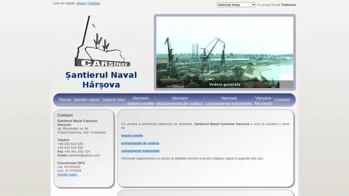 CARSINAV - Santierul Naval Harsova - Romania