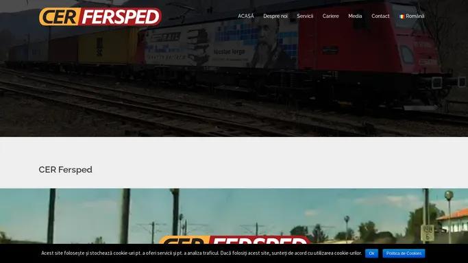 CER Fersped - Operator privat de transport marfa pe calea ferata