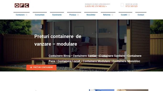 CHV-Ro – Containere birou, inchiriere containere tip birou, containere standard, container sanitar, standard containers, inchiriere container depozit, containere second hand, special containers, containere speciale, office container.