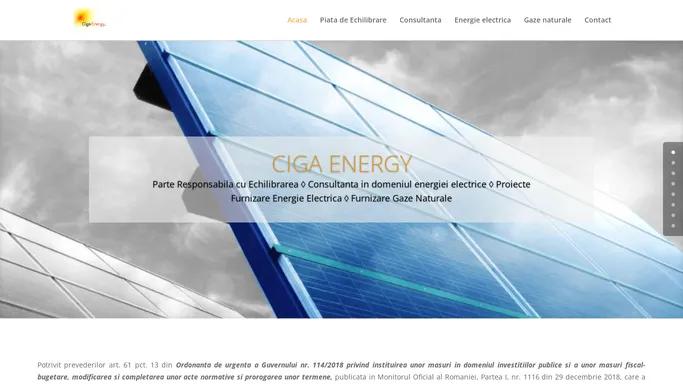 CIGA ENERGY | WE UNDERSTAND ENERGY