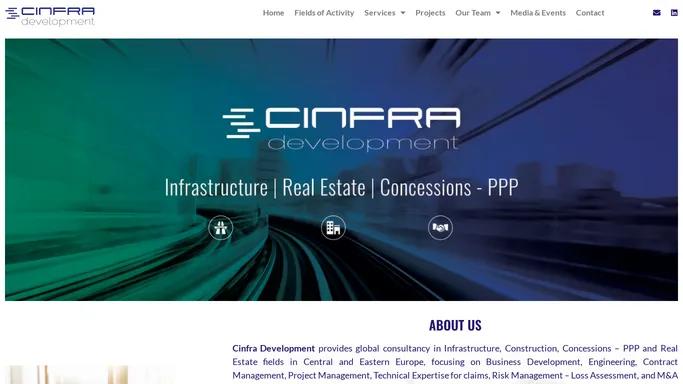 Cinfra Development | Infrastructure, Real Estate, Consessions - PPP