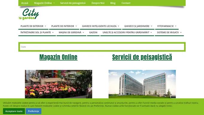 Magazin online cu plante si flori pentru casa si gradina si ghivece Lechuza