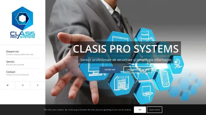 Clasis PRO Systems | Sisteme de supraveghere video profesionale
