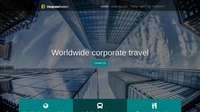 Worldwide corporate travel