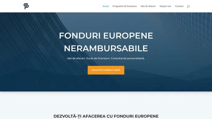Construim Proiecte – Consultanta Accesare Fonduri Europene
