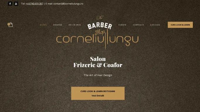 Corneliu Lungu - Salon & Academy | Frizerie & Coafor | Stilisti Profesionisti