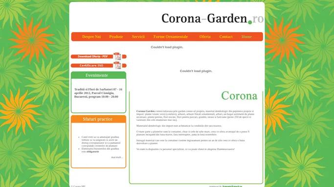 Corona Garden ::: conifere, arbusti, arbusti florali ornamentali, flori, iazuri