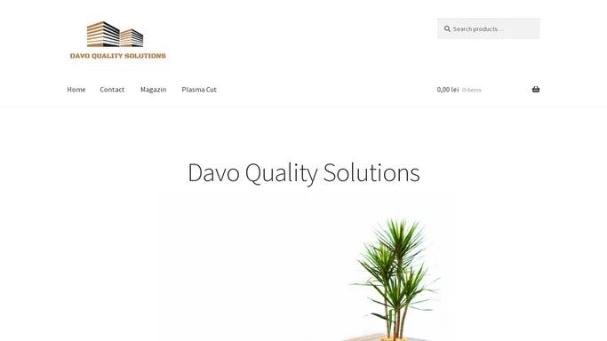 Davo Quality Solutions – Davo Quality Solutions