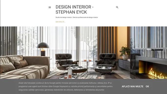 Design interior - Stephan Eyck
