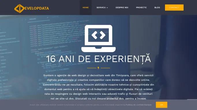 Creare site web Realizare magazin online Programare web Timisoara