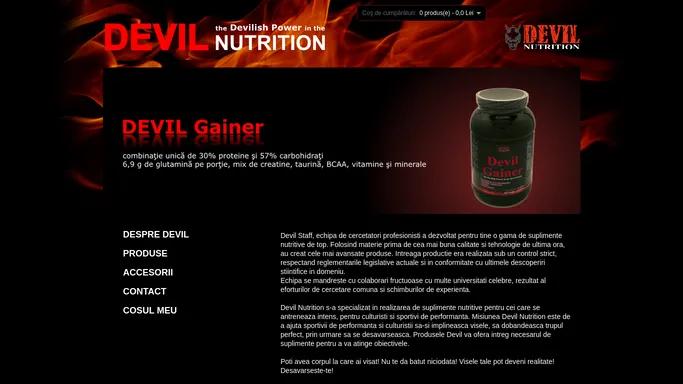 Devil Nutrition