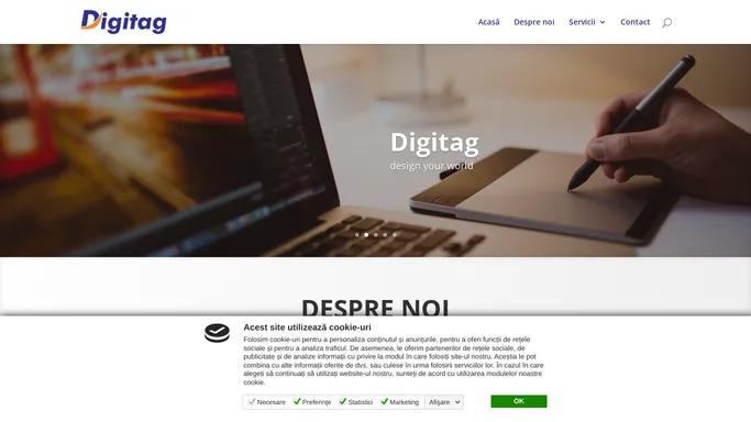 Digitag - design your world - web design in Constanta