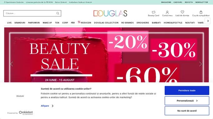 Parfumerie DOUGLAS | Parfumuri, Makeup si Frumusete online