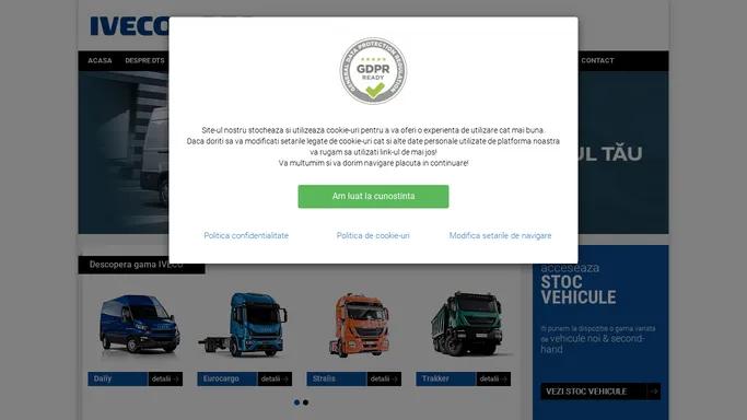 Dealer Iveco: camioane de vanzare, autoutilitare