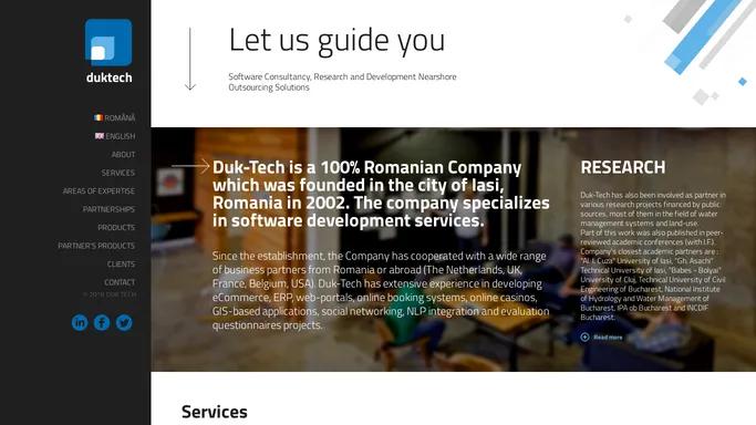 Duk-Tech → Home | Let us guide you