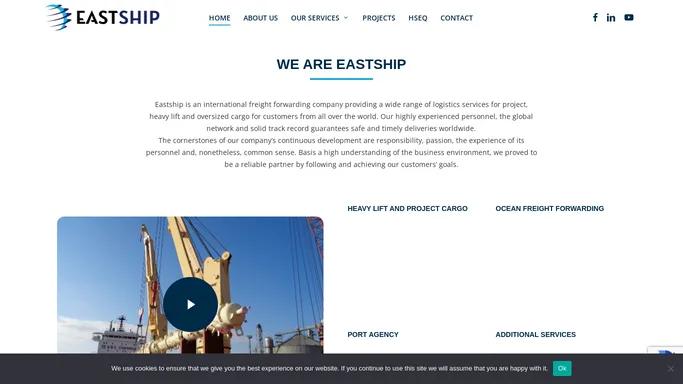 Eastern Shipping - Project cargo logistics, Freight forwarding