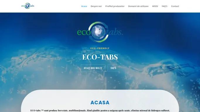 Eco-Tabs | Saving the Environment