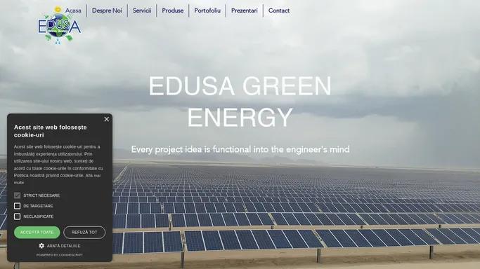 Green Energy | Edusa Green Energy Srl | Municipiul Bucuresti