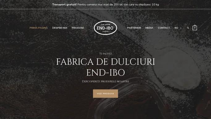 END-IBO - FABRICA DE DULCIURI END-IBO