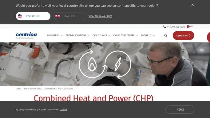 CHP units | Combined Heat and Power | Centrica Business Solutions