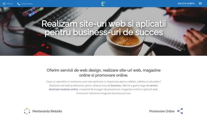Web Design – Realizare site | Promovare online | Marketing Online