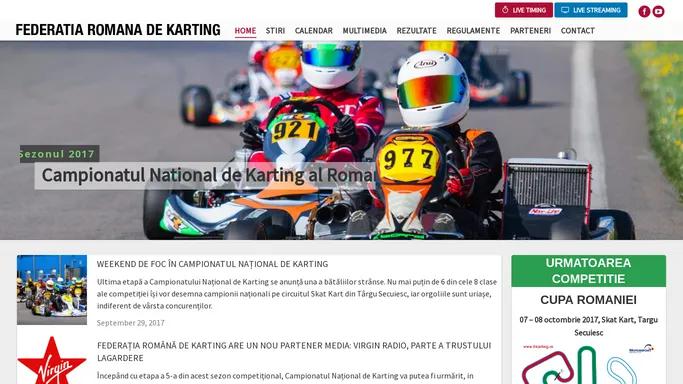 My CMS – Federatia Romana de Karting