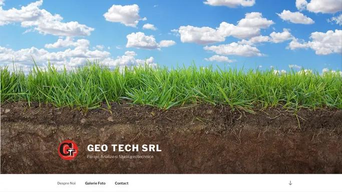 Geo Tech SRL – Foraje, Analize si Studii geotechnice