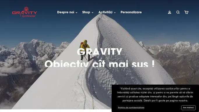 Gravity Sportswear | Haine Outdoor Made in Romania – GRAVITY