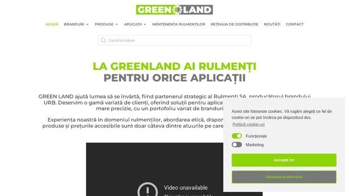Rulmenti pentru orice aplicatii - Greenland - Rulmenti industriali