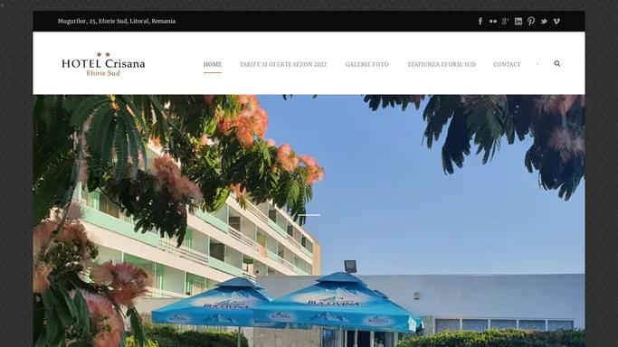 Hotel Crisana Eforie Sud - Oferta de cazare 2022
