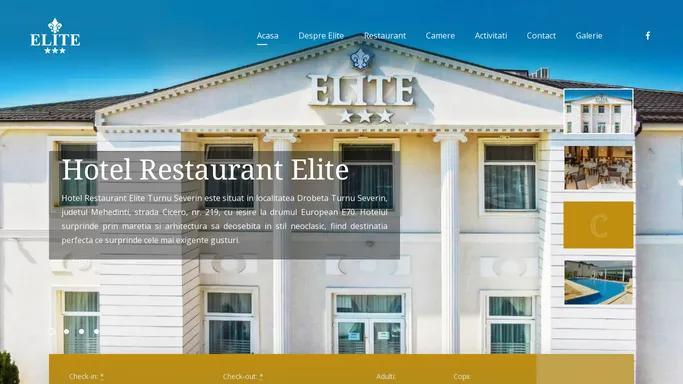 Hotel Restaurant Elite Turnu Severin