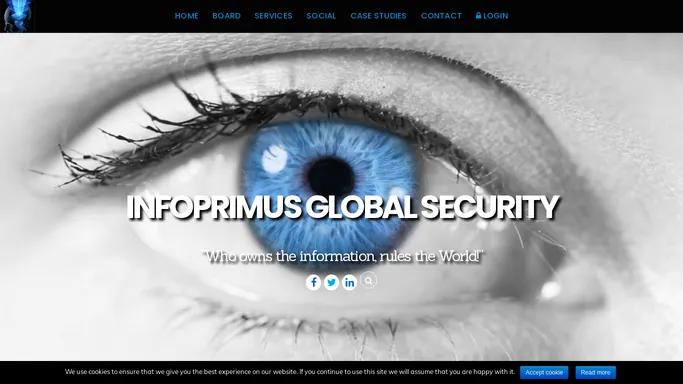 Security Services offered by INFOPRIMUS GLOBAL SECURITY
