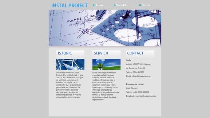 Instal Proiect - Proiectare Instalatii pentru Constructii