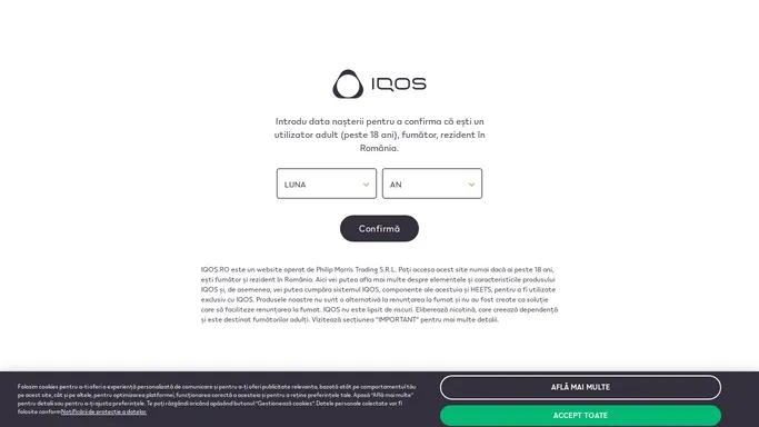 Asistenta Clienti IQOS si Ajutor pentru dispozitive | IQOS Romania