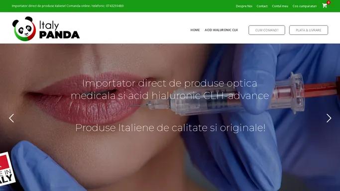 Acid Hialuronic, CLH Advance, Produse Italiene | ItalyPanda.ro