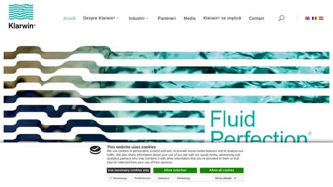 Klarwin - Consultanta, implementare si service in domeniul filtrarii fluidelor