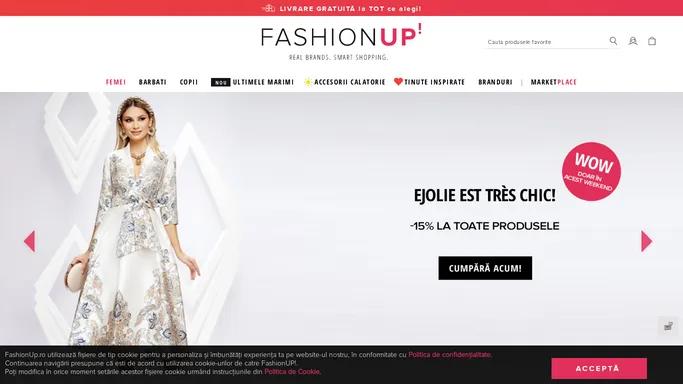 FashionUP! - Magazin haine online, incaltaminte online, accesorii pentru femei barbati copii
