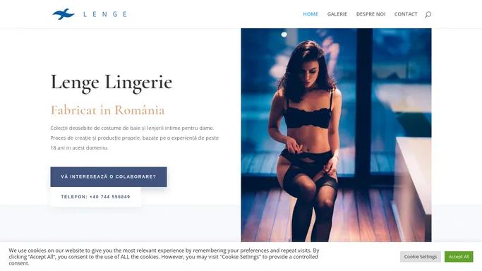 LENGE Lingerie | Costume de baie si lenjerii intime pentru femei