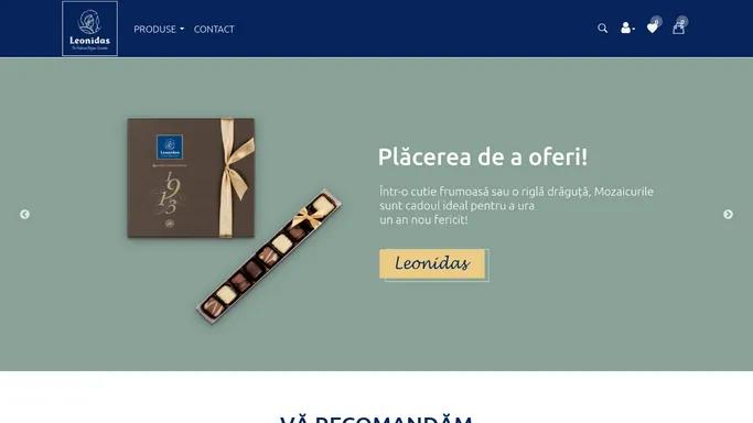Ciocolata Belgiana Leonidas – Magazin Ciocolata Online | Leonidas-Online