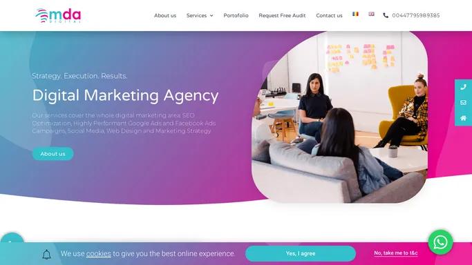 Digital marketing agency & strategy - Google Partner | MDA Digital