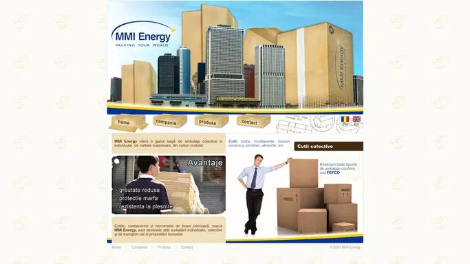 MMI Energy - packing your world