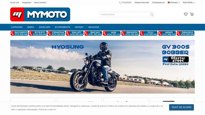 Magazin.MYMOTO.ro - MYMOTO.ro - accesorii si consumabile moto.