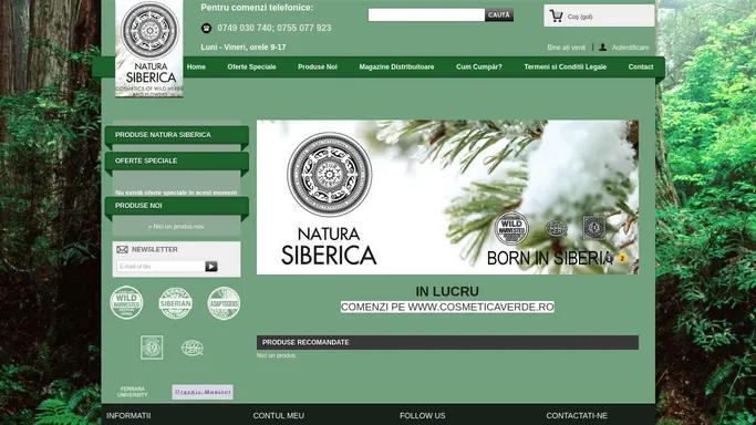 Natura Siberica - Importator exclusiv produse cosmetice si de machiaj SUA si Rusia